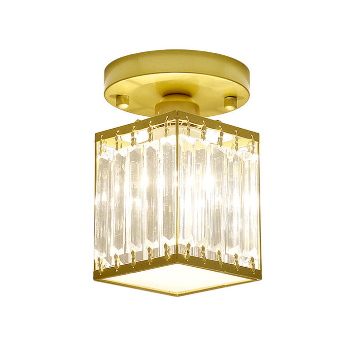 Kristallen Plafondlamp – Luxe Verlichting met een Moderne Touch