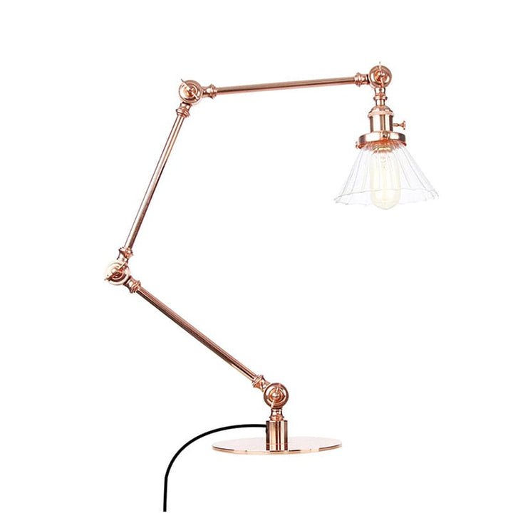LumiClear - Kegele Clear Glass Tafellamp Elegabel