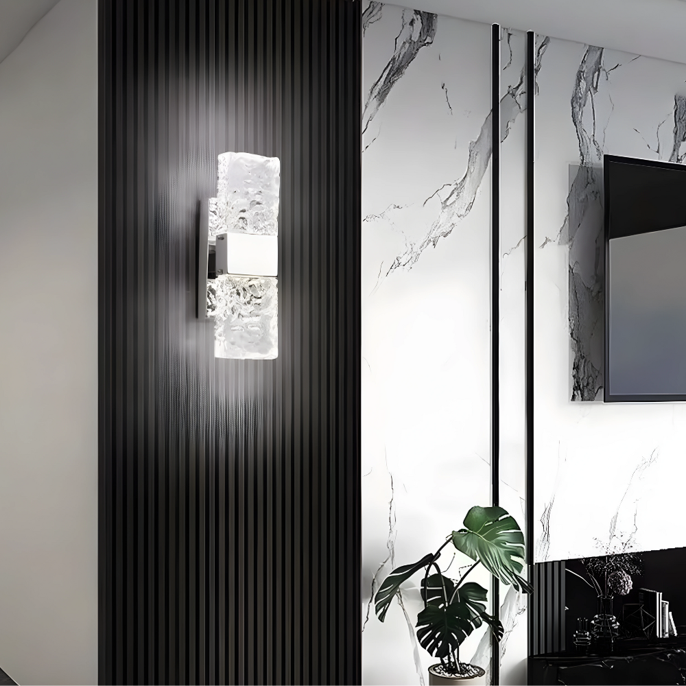 AuraCrystal - Design Wandlamp van Kristal