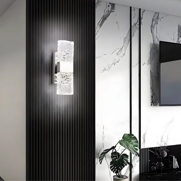 AuraCrystal - Design Wandlamp van Kristal