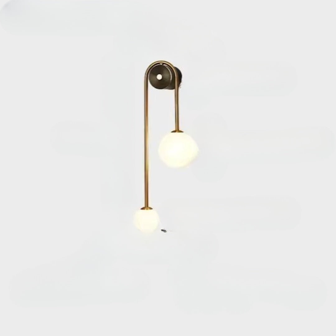 LumiHalo - Chic en Minimalistische Wandlamp