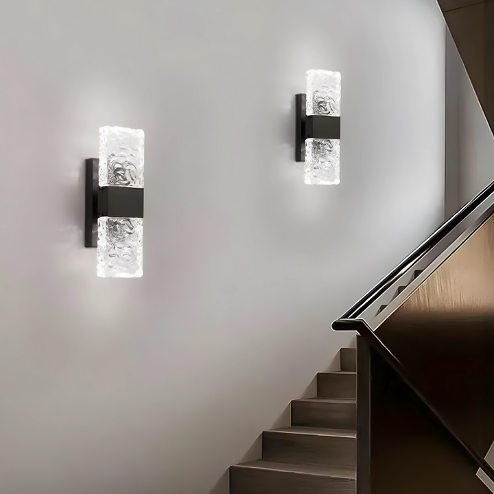 AuraCrystal - Design Wandlamp van Kristal