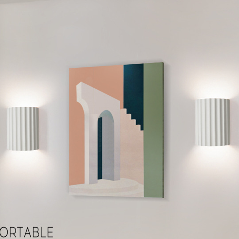 Luminara Curve - Halfronde Wandlamp