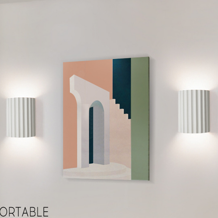 Luminara Curve - Halfronde Wandlamp