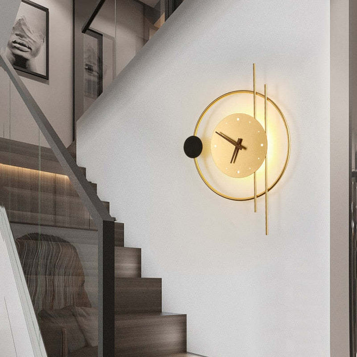 Chronos - Wandklok met LED Verlichting