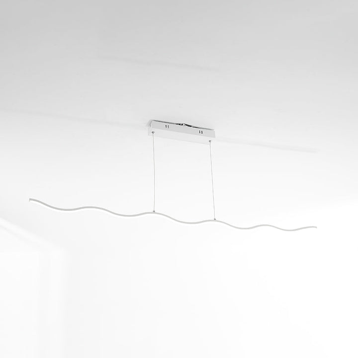 LouiseGlow - Moderne LED hanglamp in zwart en wit