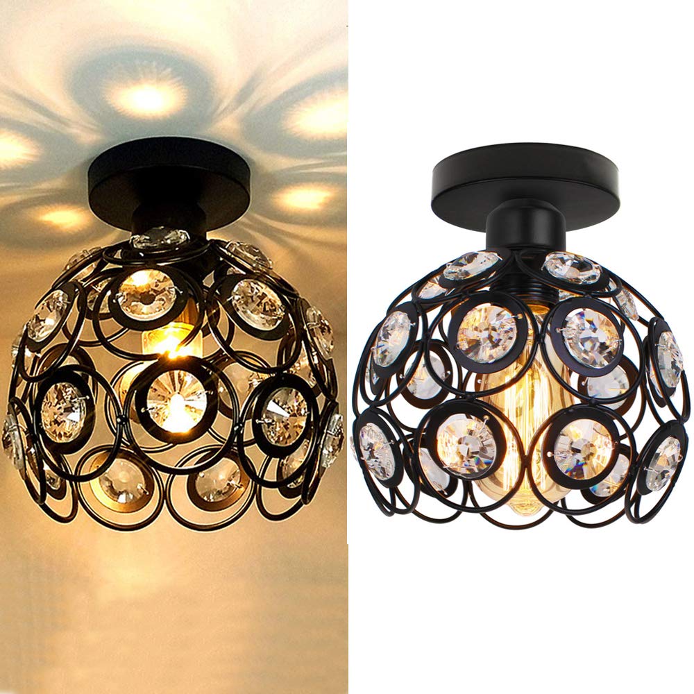 Crystaluxe - Elegante Kristallen Plafondlamp