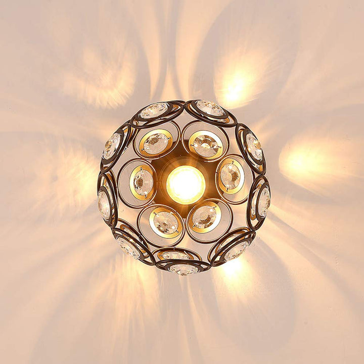 Crystaluxe - Elegante Kristallen Plafondlamp