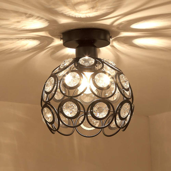 Crystaluxe - Elegante Kristallen Plafondlamp