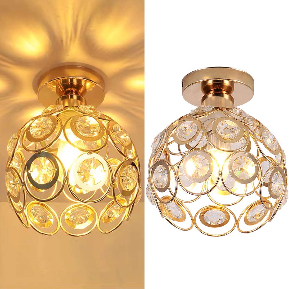 Crystaluxe - Elegante Kristallen Plafondlamp