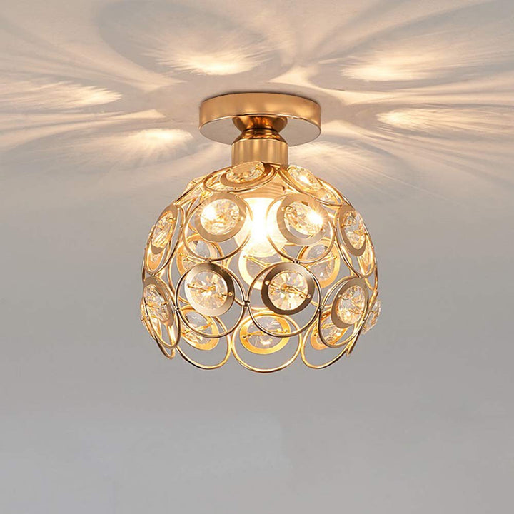 Crystaluxe - Elegante Kristallen Plafondlamp