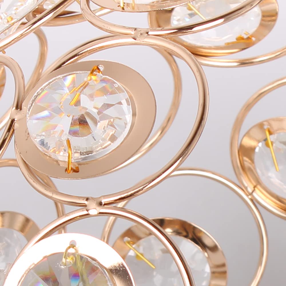 Crystaluxe - Elegante Kristallen Plafondlamp