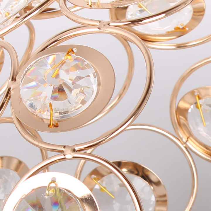 Crystaluxe - Elegante Kristallen Plafondlamp