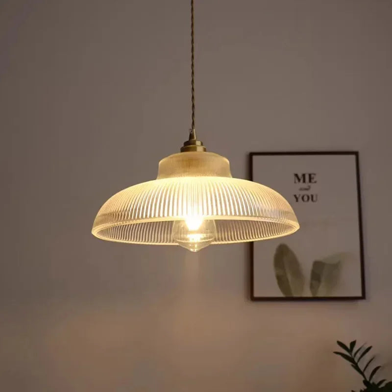 GlacialGlow - Glas Hanglamp