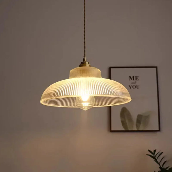 GlacialGlow - Glas Hanglamp