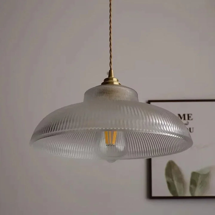 GlacialGlow - Glas Hanglamp
