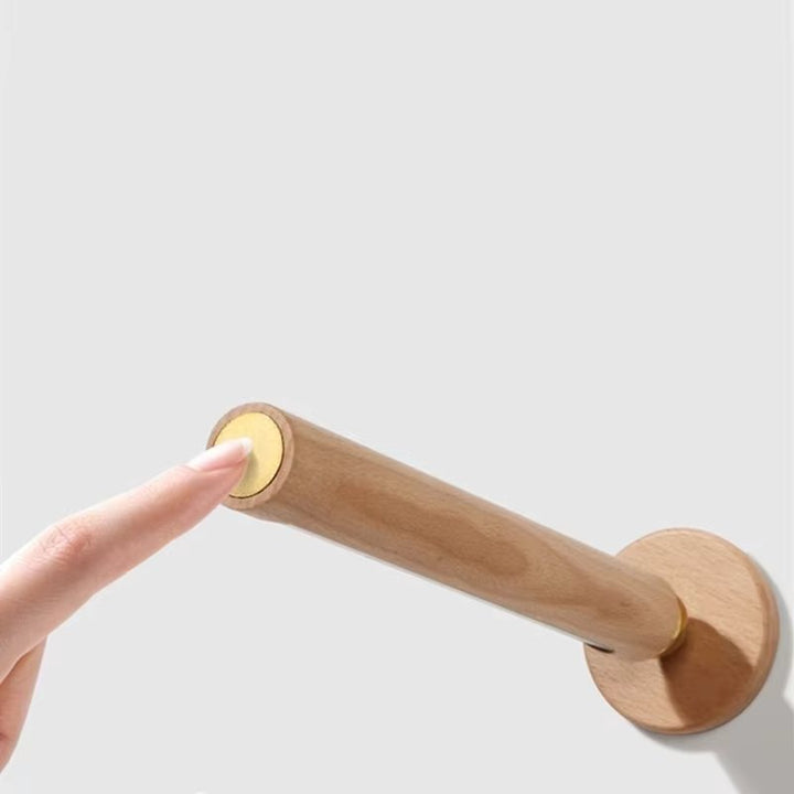 WoodGlow - Oplaadbare Houten Wandlamp