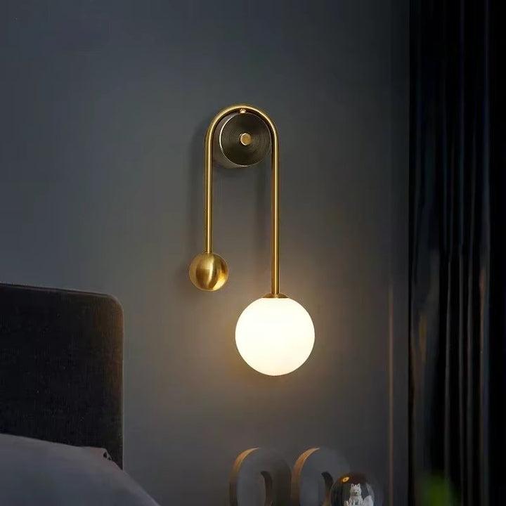 LumiHalo - Chic en Minimalistische Wandlamp