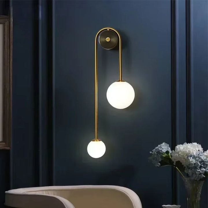 LumiHalo - Chic en Minimalistische Wandlamp
