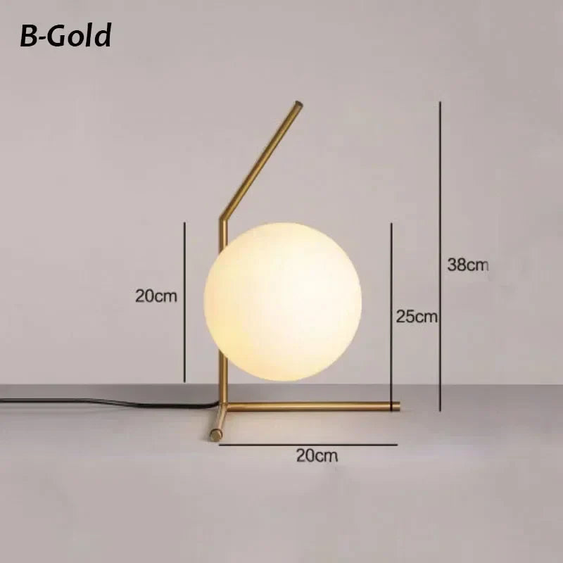 UrbanElegance - Moderne minimalistische glazen huishoudlamp