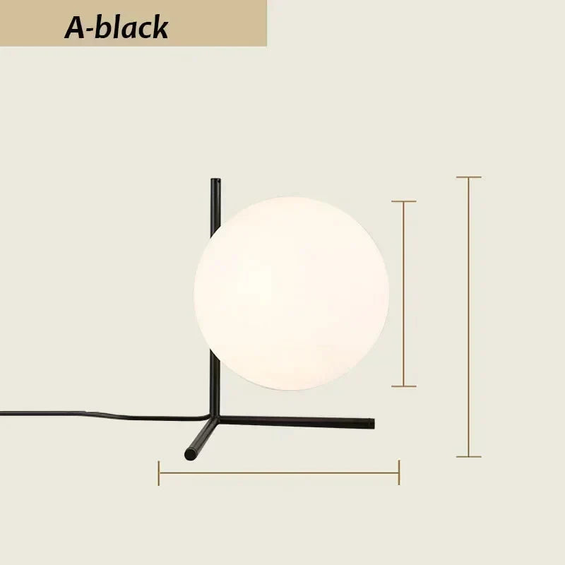 UrbanElegance - Moderne minimalistische glazen huishoudlamp