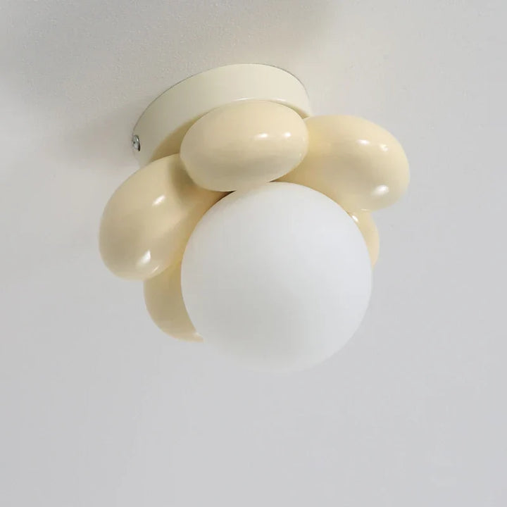 FloraAura - Plafondlamp met Scandinavische Bloemen
