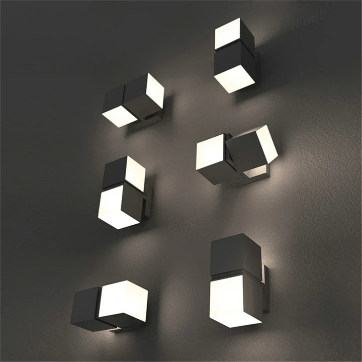 GlowGuard - Moderne LED-Wandlamp voor Buiten