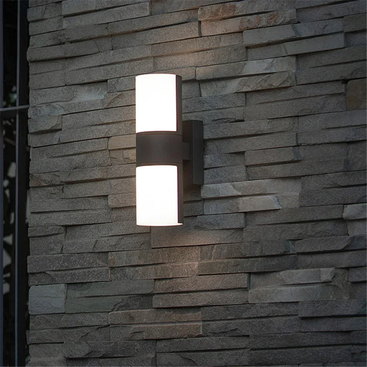 GlowGuard - Moderne LED-Wandlamp voor Buiten