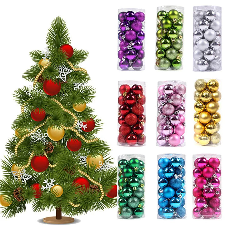 ChristmasBallSet - Decoratieve Kerstballen