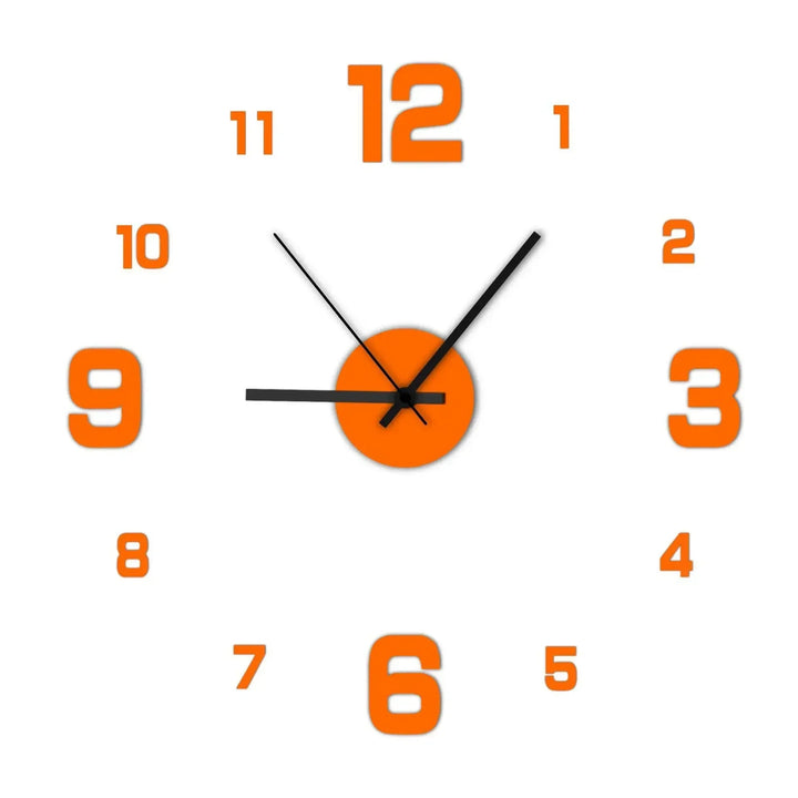 GlamClock – Spiegelhorloge voor een Elegante Woonkamer