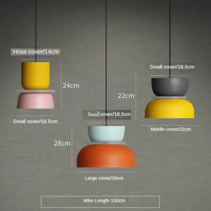 Nordic Macaron Style Pendellamp